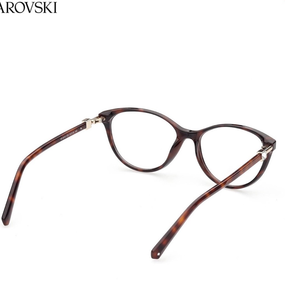 Swarovski Brown Tortoise Shell Glasses